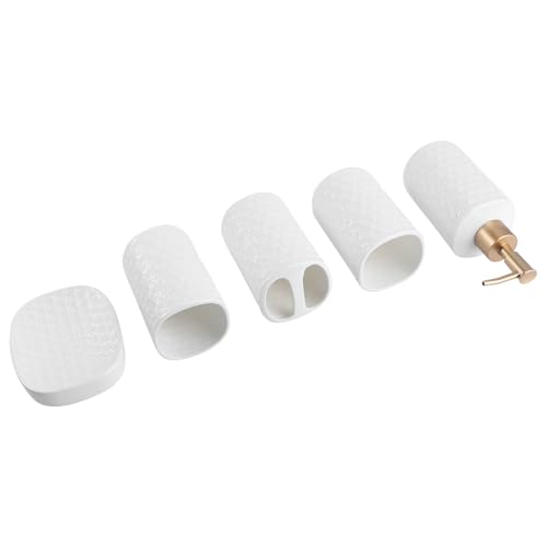 LIOOBO �Z���~�b�N�����[�V�����{�g���Ǝ��u���V�J�b�v 5�_�Z�b�g �o�X���[���A�N�Z�T���[ ���ʉq���p�i ���ʏ��p�l�p�������J�b�v ����