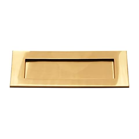 Victorian Solid Brass 10" or 12" Letter Plate Cover