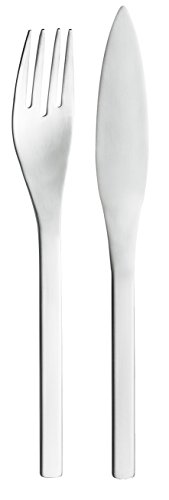 Puresigns Fischbesteck 4tlg. aus 18/10 Edelstahl - Genuss für Fischliebhaber mit Eleganz am gedeckten Tisch