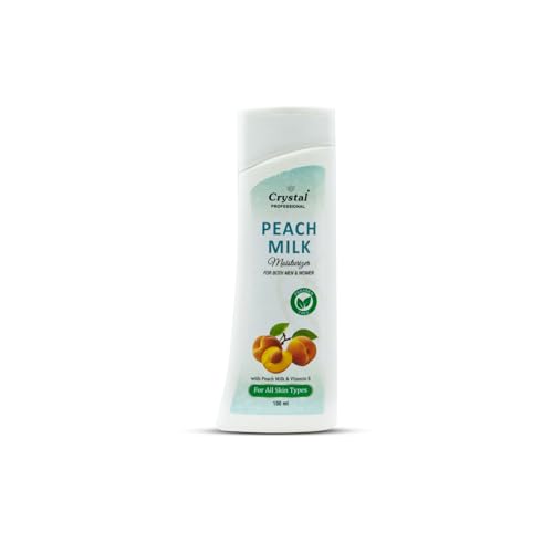 Image of Crystal Professional Peach Milk | Moisturiser | Moisturizer | Non Sticky | Long Lasting Hydration| 100Ml