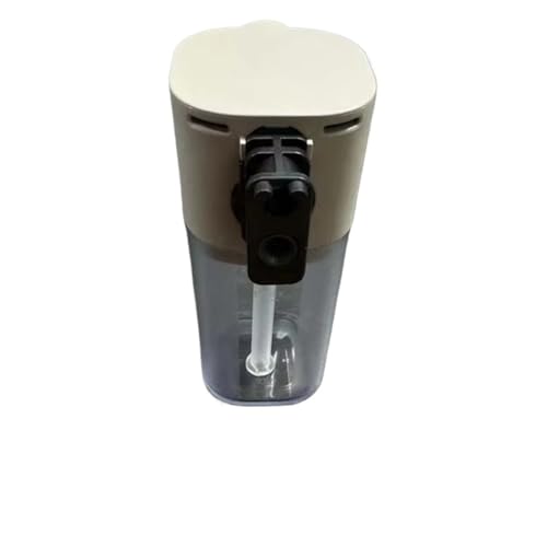 Juego completo de lata de leche y tanque de leche Compatible con accesorios for máquina de café en cápsulas Nespresso F111 EN500(Beige)