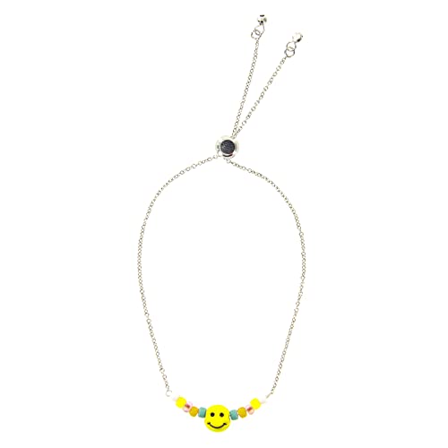 Pura Vida Bracelets Pack Happy Heart Charms Coin Bracelet Stack - Set of 3 Stackable Bracelets for Women, Summer Accessories & Cute Bracelets - Includes 3 Chain Bracelets2