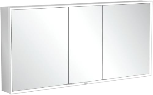 Villeroy & Boch My View Now, Spiegelschrank für Einbaumontage,mit Beleuchtung, 1600x750x167,5 mm, mit Sensordimmer, 3 Türen, A45616, A4561600