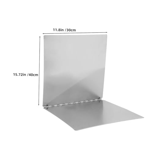 Protection éclaboussures acier inoxydable robuste et pliable - 3
