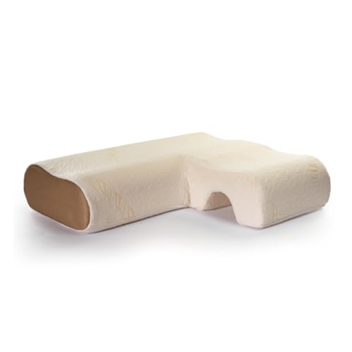 Travesseiro De Casal Abbraccio Nasa Viscoelástico, 180 Fios, Alta Densidade, Memory Foam, Capa 180 F