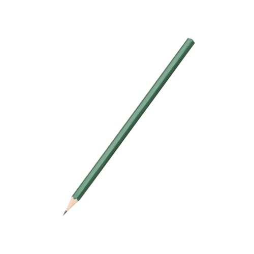Crayon à tête plate brindille pure encre verte anti-roulement pour corriger vos plans