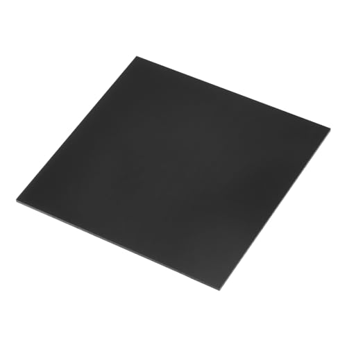 Image of DMiotech 10 x 10 x 0.15 Inch Plastic UHMW Sheets, Ultra High Molecular Weight Polyethylene, Opaque Black Polyethylene Board for Automotive, Chemical, Manufacturing, DIY Home Kitchen