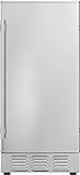 EdgeStar IB250OD 15 Inch Wide 20 Lbs. Capacity Built-in Ice Maker with 25 Lbs. Daily Ice Production - Stainless Steel