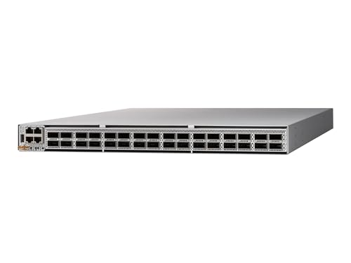Cisco 8101-32FH-O 8000 Series 32x 400G QSFP-DD Ports High-Performance Data Center Router Switch w/ Dual PSU (Renewed)