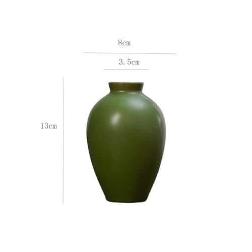Jarrones modernos para decorar salones pequeños con jarrones de cerámica minimalista 3