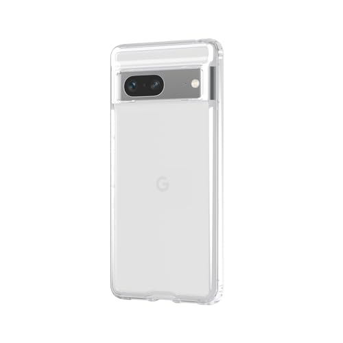 Image of IQShield EvoClear Back cover Case For Apple Google Pixel 7 Shockproof Bumper Protective Covers Cases, Anti-Scratch Hard PC, for Women, Men - Clear