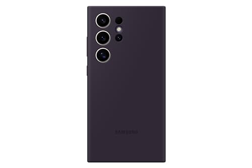 Image of Samsung Galaxy S24 Ultra 5G Silicone Case, Dark Violet