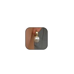 E:Gold Pearl Earrings