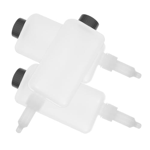 Mobestech 3セット 壁掛け用ソープディスペンサー交換用アクセサリー 点入り 軽量製内瓶とポンプヘッド付き キッチン 浴室 オフィス対応 容器