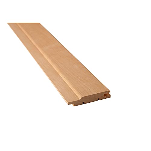 Preisvergleich Produktbild Sauna Profilholz Erle 12x65-2400 mm