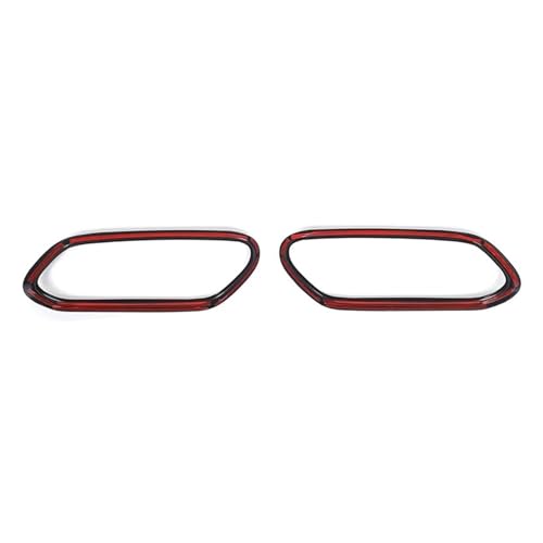 Queue de gorge échappement Volvo XC60 2018-2019, canule décorative noire 2x