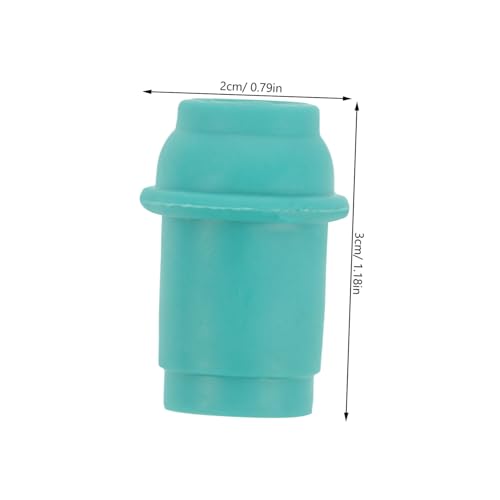 10 puntas de repuesto para bomba de ventosas, conectores de vacío resistentes para terapia con ventosas, accesorios universales para bomba manual, uso doméstico miniatura 2
