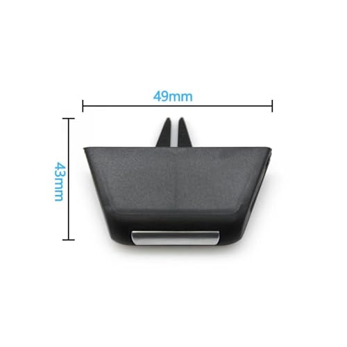 Kit de réparation grille d'aération avant voiture : finition premium ABS