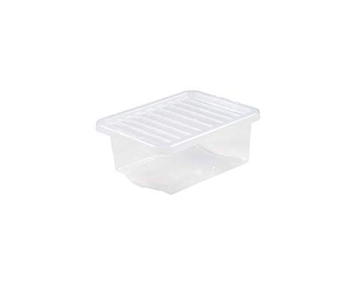 Wham Plastic Storage Boxes - Pack Of 5 (16 Litre)