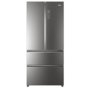 Haier amerikaanse koelkast 83cm 508l a ++ nofrost inox hb18fgsaaa