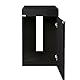 AQPET Cabinet 50 Halterung für Aquarien aus Holz mit glänzender Oberfläche, 50 x 50 x 80 cm, Schwarz