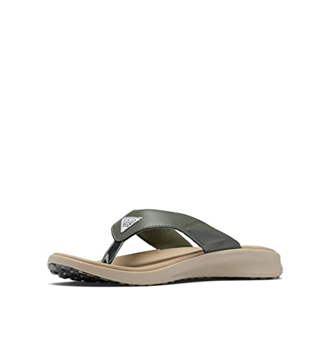Columbia Men's Fish Flip PFG II Sport Sandal, Gravel/Safari, 9