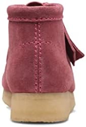 Clarks New Women's Wallabee Boot Rose Pink Suede 9 | Image 2