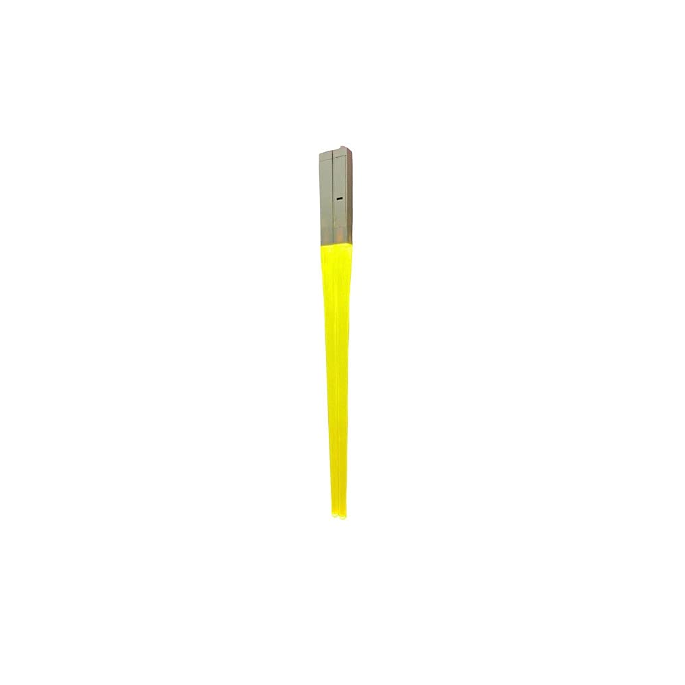 JINGYAN Chopsticks Chopsticks Light Up LED Glowing Chop Sticks Reusable Sushi Lightup Chopstick Set of 50 Pairs(Yellow)