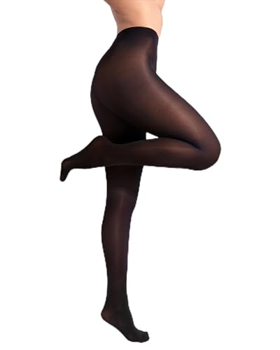 sofsy 10-Year Hosiery Craftsmanship - Italian-Made 40 Den Opaque Tights for Women | Soft High-Waist Pantyhose Solid Color