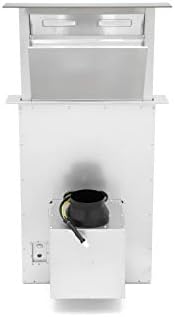 Montpellier DDCH60 60cm Downdraft Extractor Fan Cooker Hood Black