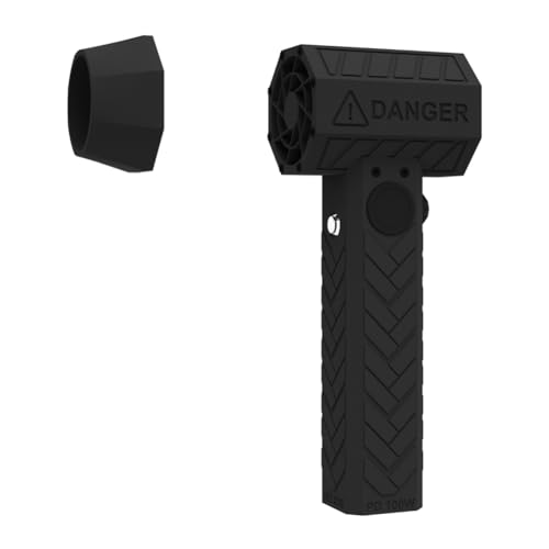 Swiixxer Ventilador Turbo Jet XL, Ventilador Violento de 64 Canales, 140000RPM, 1500g de Empuje, Ajuste de Velocidad Continuo, Ventilador Industrial TIPO C, Secador de Coche