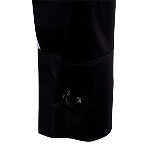 Heren splitshirt Lente Mode Slank Comfortabel Zakelijk Woon-werkverkeer Retro Eenvoudig Dagelijks Persoonlijkheid Knap Veelzijdig Shirt - Afbeelding 7