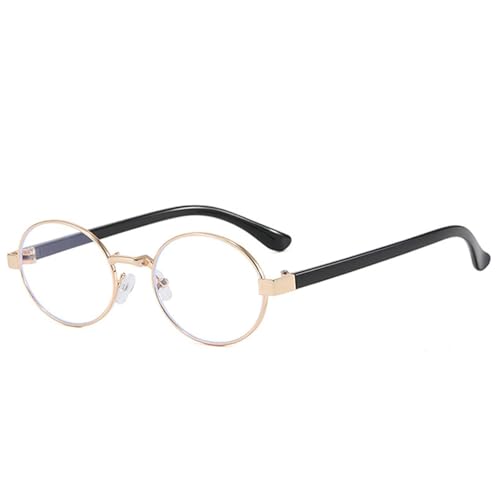 Lunettes de soleil ovales vintage métal protégez vos yeux avec style punk UV400