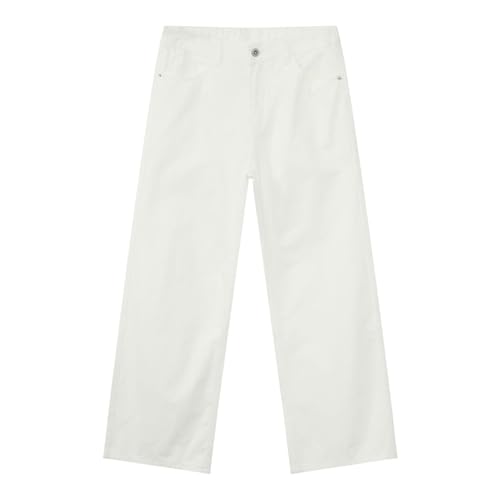 Men's Denim Jeans Casual Loose Straight Leg Elastic Waist Commuting Daily Weekend Pants for Men3