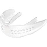 ショックドクター (ShockDoctor) マウスガード 9290A SUPER FIT CLEAR(スーパーフィットクリア) 成形 保護 軽量 薄い アダルト クリア スポーツ トレーニング 格闘技