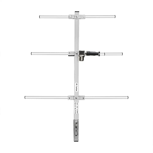 Ailunce AY02 Yagi-Antenne 7 dBi High Gain Faltbare UHF-Richtantenne Long Distance Maximale Leistung 100W Kompatibel mit Ailunce HD1 Kompatibel mit Retevis RT29 RT87 RT3S MD-380 UV-5R (10 STK.)