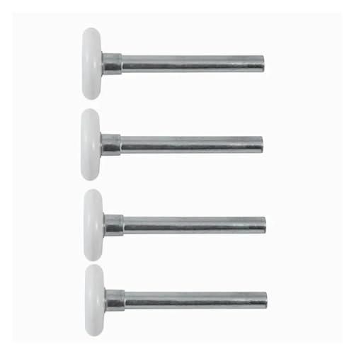 Roulette porte garage nylon anti bruit pour réparer les rails bloqués 120 mm