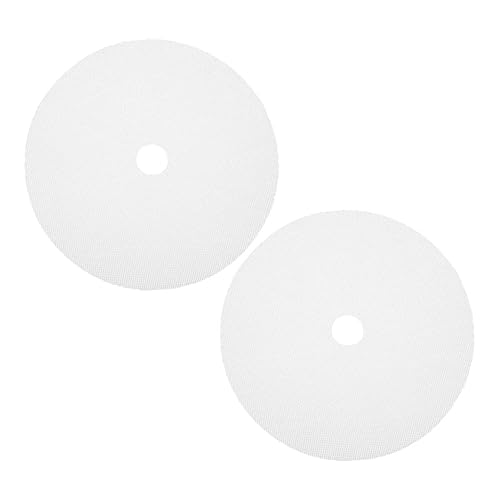 ABOOFAN Food Dehydrator Liner Mats 2pcs Silicone Mats for Food Dryer Fruit Meat Dryer Sheets