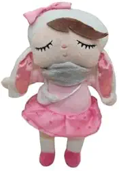 Boneca De Pano Angela Bichos Coelha Pelucia Bebê