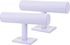 A-White Leatherette-2PCS