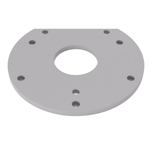 Base su misura e robusta. PRIWAS Piastra di base adatta per Bosch POF 1200 AE/1400 ACE  Piastra scorrevole per fresatrici Bosch