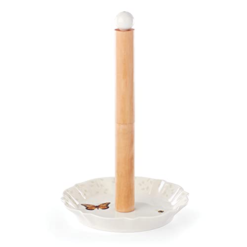 Lenox Butterfly Meadow Paper Towel Holder, 1.60 LB, Multi