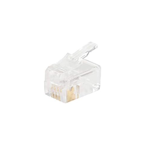 Bouchons RJ11 sourcing map 4P4C Cover