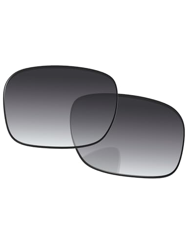 PapaViva Lentes de repuesto compatibles con gafas de sol Ray-Ban Lady Burbank RB2299 de 52 mm, Gradiente gris, Lady Burbank RB2299 52mm