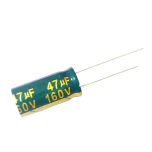 Condensateurs électrolytiques 160V à tolérance stricte de 47uF pour circuits de haute précision