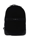 Tommy Hilfiger Mochila TH Urban Nylon, Hombre, Black, One Size