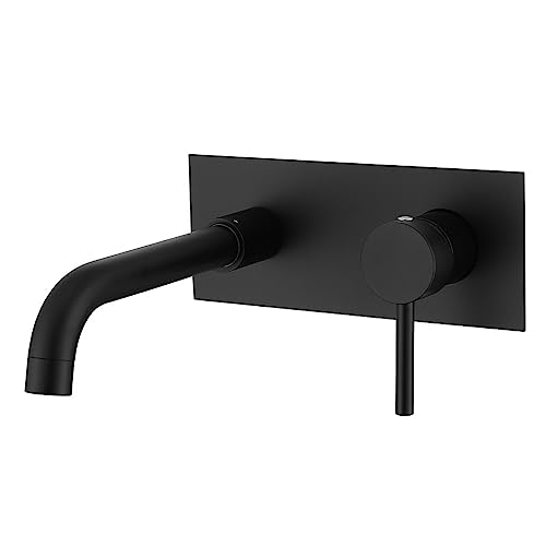 Grifos de lavabo monomando empotrados con caño giratorio de 360 1