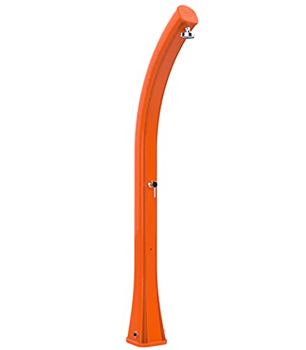 Arkema Design Ducha Solar Exterior En Polietileno Con Mezclador, Naranja