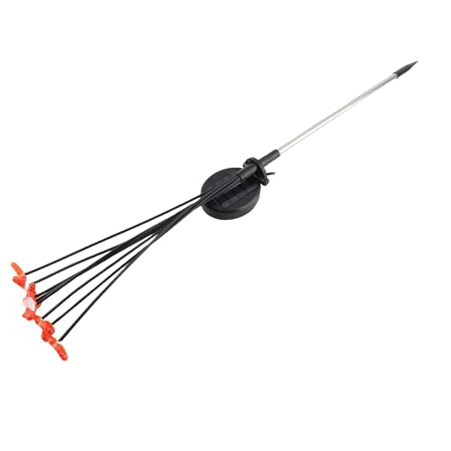 Hiraith Luces Solares de Abeja IP65 a Prueba de Lámpara Decorativa de Jardín con Energía Solar para Patio, Jardín, Césped, Linda Forma de Abeja, 8 LED, 8-15 Horas de Resistencia, Adecuada para