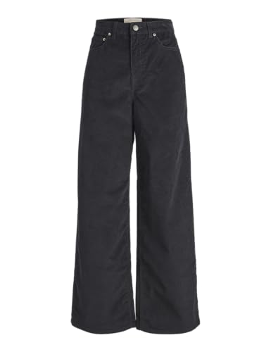 Pantalon femme taille haute confortable jambes larges